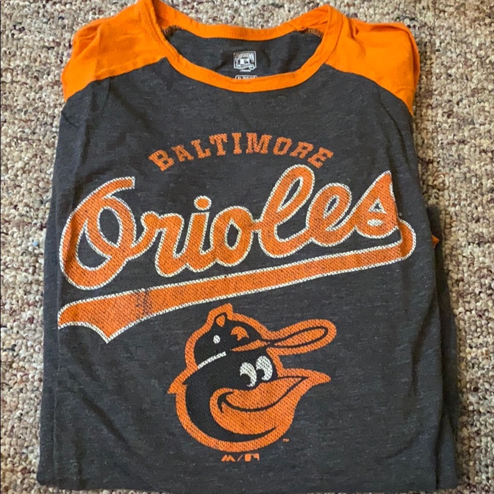 Orioles Raglan 3/4 Sleeve